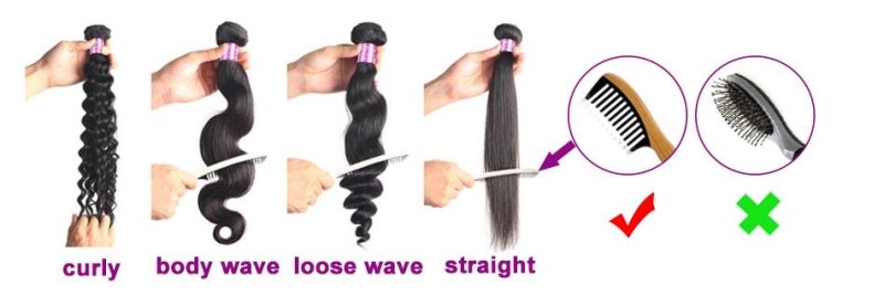 Brazilian Body Wave Clip in Human Hair Extensions 8 PCS/Set Natural Color Clip Ins Remy Hair 16 Inches 120gram