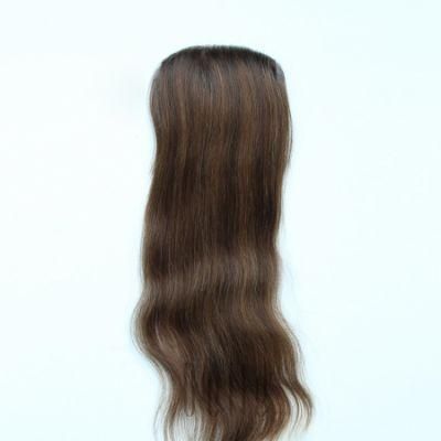 Silk Toupee with 100% Virgin Human Hair