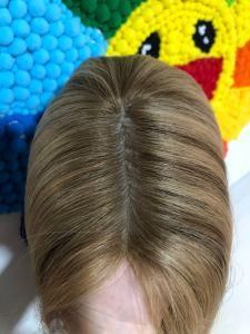 Balayged Blonde Color Silk Top Hair Topper #22/#8 14-20&quot;