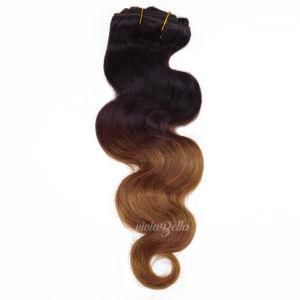 Peruvian Ombre Body Wave T2/8 Clip-in 100% Human Hair