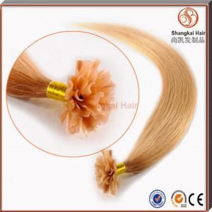 100% Human Hair Keratin U-Tip Hair Wavy Hair Extension