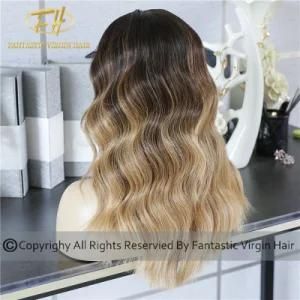 Upscale Salon Supplier Omber/High Light/Balayage Full Lace/Lace Frontal Wig with Factory Price Bh07202018-1-B-02