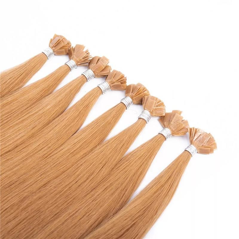 Flat Tip Skin Weft Human Indian European Russian Remy Virgin Hair Extension Hot Sale Brazilian Hair