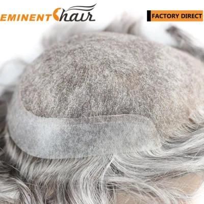 Custom Made Lace Front Men&prime;s Toupee Human Hair