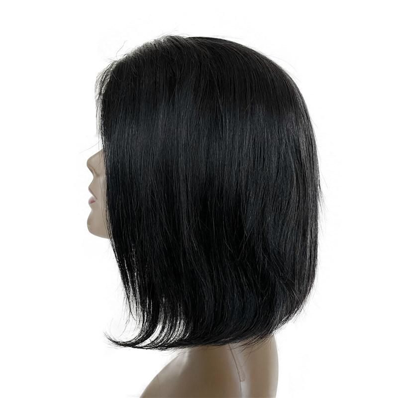 Cheap Brazilian Human Hair T Part 4*1 Lace Bob Wig