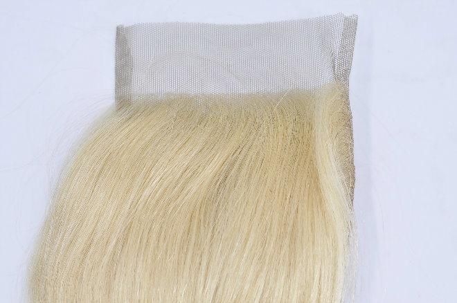 Blonde Human Hair Lace Closure at Wholesale Price (Body Wave)