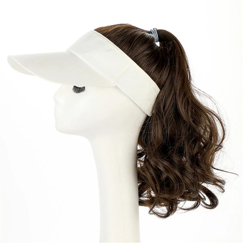 Wholesale Wig Seamless Wig Staining Long Curly Hair with Hat