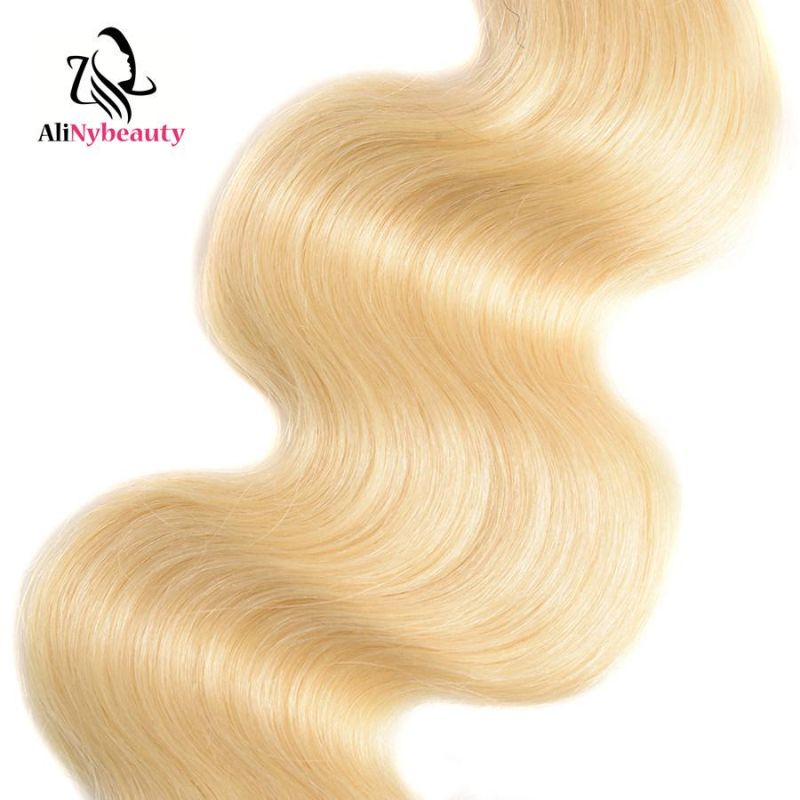 Alinybeauty Virgin Indian Body Wave Lace Frontal Human Hair