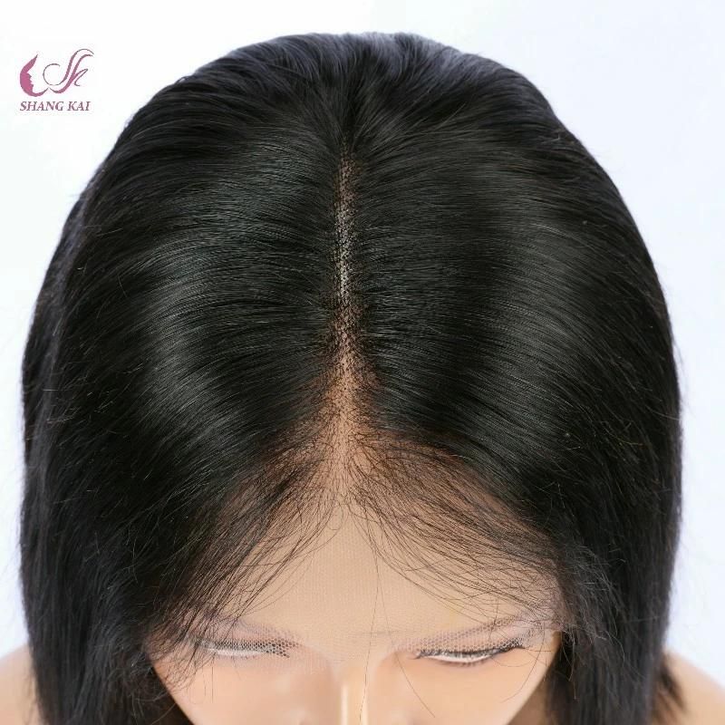 Bboss Malaysian Yaki Wigs, Half Wigs Human Hair Full Lace Wig Blonde, Human Hair Full Head Wigs