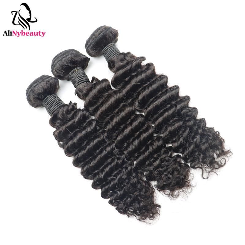 Alinybeauty Wholesale 100% Cuticle Aligned Raw Unprocessed Virgin Hair, Raw Malaysian Hair, Body Wave Virgin Hair Bundles Brazilian