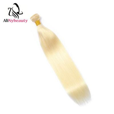 Alinybeauty 100% Virgin Blonde Hair Bundles Brazilian Hair Extensions