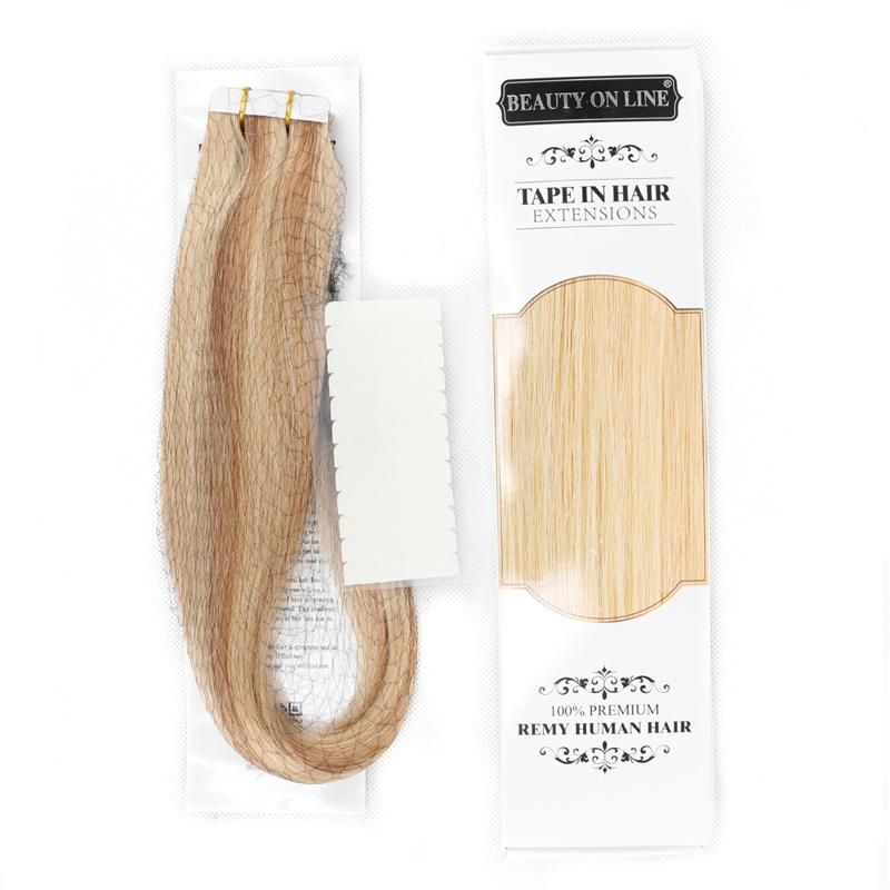 High Quality Blonde Straight Tape Hair Extensions Available Human Hair Extensions