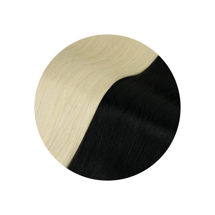 Wholesale Prebonded Keratin Double Drawn Human Hair Raw Flat Tip Hair Extensions