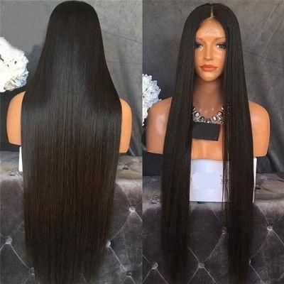 Raw Virgin Cuticle Aligned Brazilian Human Hair Transparent Lace Frontal Wig HD Lace Front Wig with Baby Hair for Black Women