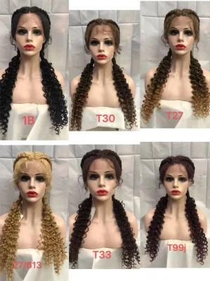 Good Quality Synthetic Wig Lace Hair Braid Wig for Women