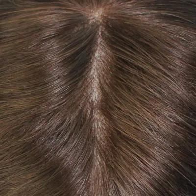 Hair Replacement for Men French Lace with Thin PU Coated Back Sides