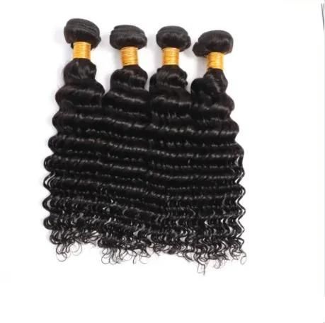 Brazilian Virgin Hair Deep Wave 4 Bundles Unprocessed Human