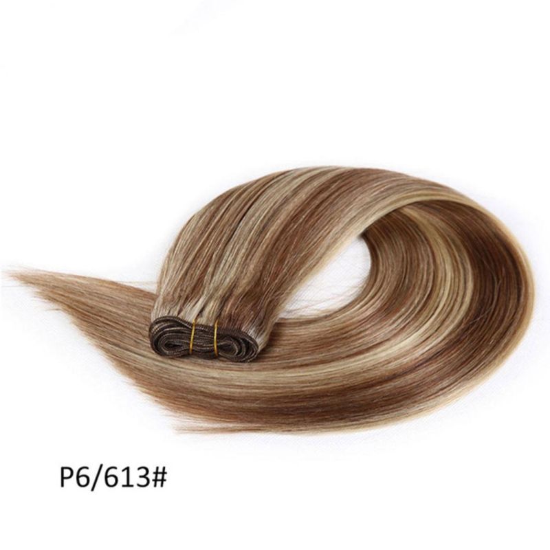 Brazilian Human Hair Bundle Straight Hair Weave Bundles 10"-30" Virgin Remy Hair Extensions Brown