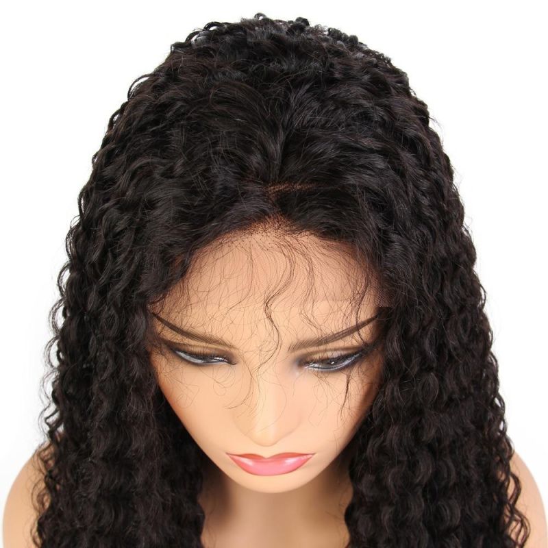 Indian Hair Vendor Cuticle Aligned Hair Wigs 13*4 Lace Frontal Wig Loose Deep Wave for Black Women