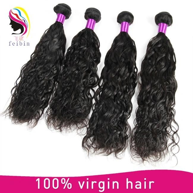 Unprocessed 8A Brazilian Human Hair Natural Wave Hair Extension