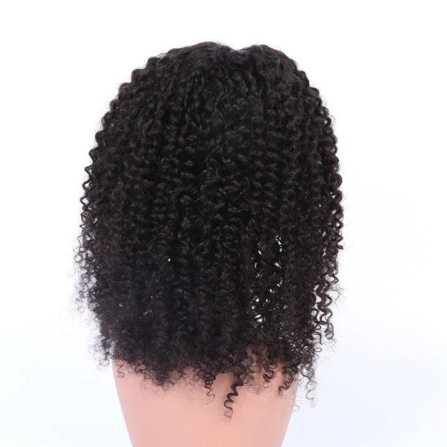 Afro Kinky Curly Human Hair Wig 4X4 Lace Closure Wig 13X4 Lace Frontal Wig