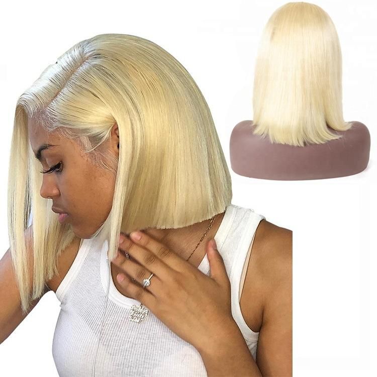Kbeth Human Hair Wigs Refund If Any Quality Problem, High Quality 613 Full Lace Bob Straight Fast Shipping 100% Virgin 613# Full Wig 1 Hour Ready to Ship