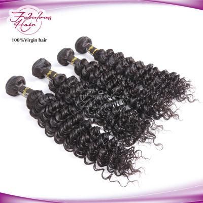 Promotion Price Natural Color Deep Wave Virgin Human Hair