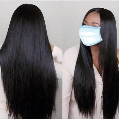 Straight Wig Full Lace Human Hair Wig for Women Remy Brazilian Hair 30 Inch Transparent HD Lace Frontal Lace Wigs Vendor