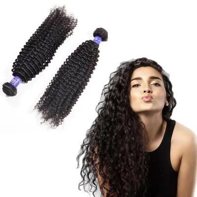 Kbeth Cheap Raw Indian 100% Human Hair Kinky Curly Bundles with Closure Virgin Mink Brazilian Cuticle Aligned Hair Extensions Wholesale