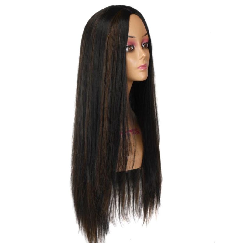 Factory Price Ready to Ship Long Hair Synthetic Hair Wigs