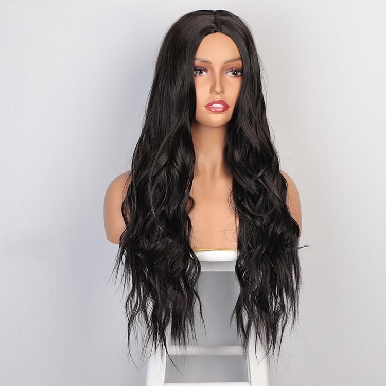 Fashion 26inch Women Loose Wave Long Wig Synthetic Hair Wigs