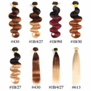 2018 New Multi-Color Wave Brazilian Body Wave Weft Hair Extensions on Sales