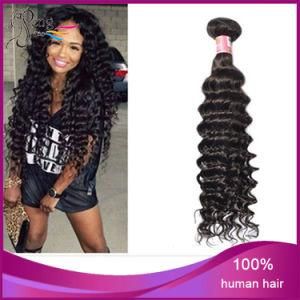 100% Virgin Deep Wave Hair Weft Human Hair