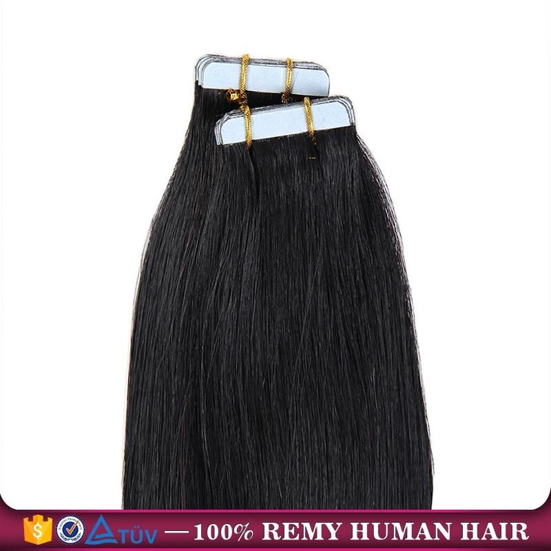 Tape Human Hair Extension 20PCS/Lot 100% Brazilian Virgin Hair