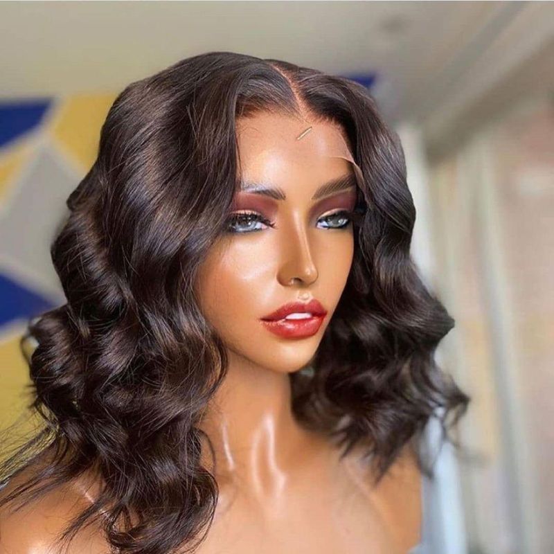 Fortune Beauty High Quanlity Wigs, Raw Virgin Body Wave Lace Front Wig Human Hair.