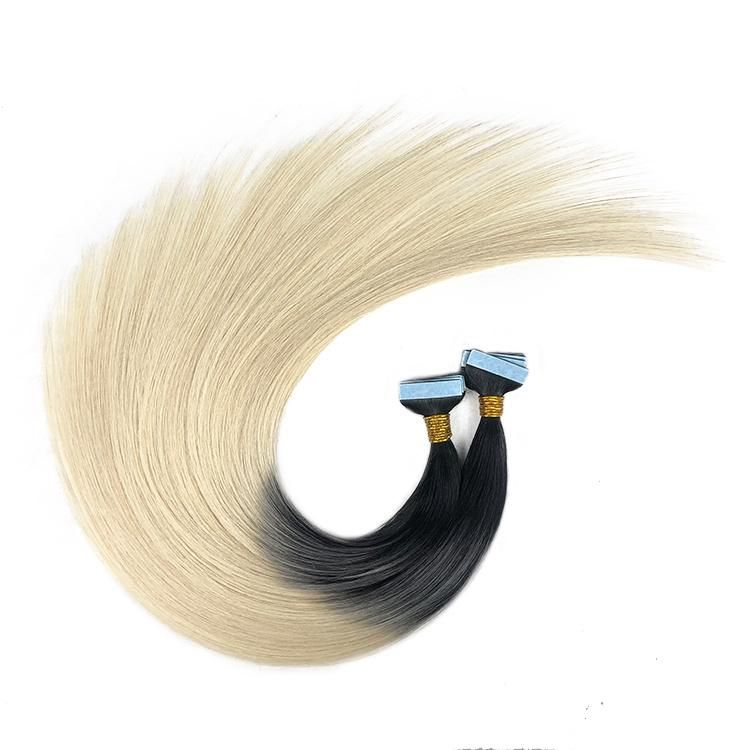 Wholesale Cuticle Aligned Ombre Tape in Human Hair Extension