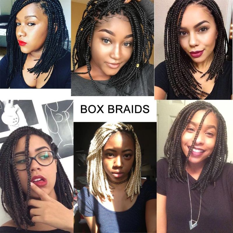 14′ ′ Inch Synthetic Box Twist Braiding Hair Extension