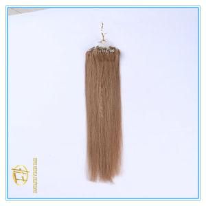 Customized Color High Quality Double Drawn Micro Ring Extension Hairs with Factory Price Ex-016