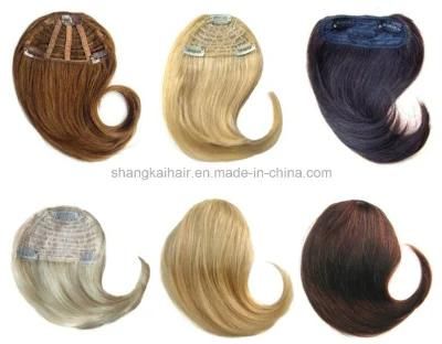 100% Human Hair Fringes Natural Hair Bangs