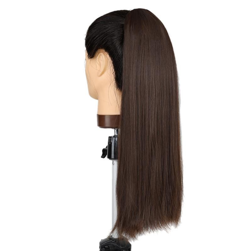 High Quality Synthetic Hair Ponytail Extension Straight Ponytail Hair Extension