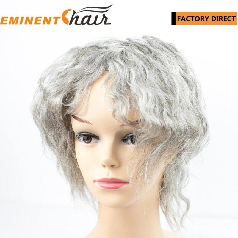 Custom Mono Women′ S Wig Woman Toupee Bob Human Hair