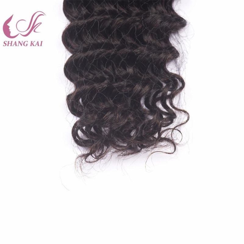 No Tangle No Shed Curly Human Hair Weave, Natural Wholesale Brazilian Human Hair