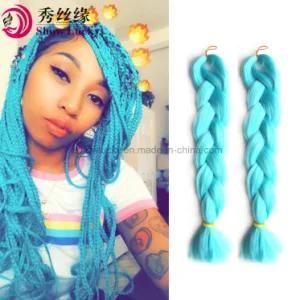 Crochet Braid Hair Ombre Kanekalon Braiding Hair 24 Inch 100g Jumbo Braids Synthetic Hair