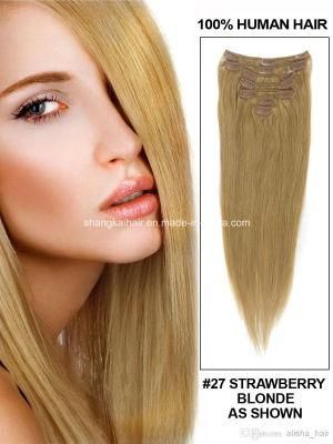 Wholesale Cheap Price Clip on Human Hair Extension