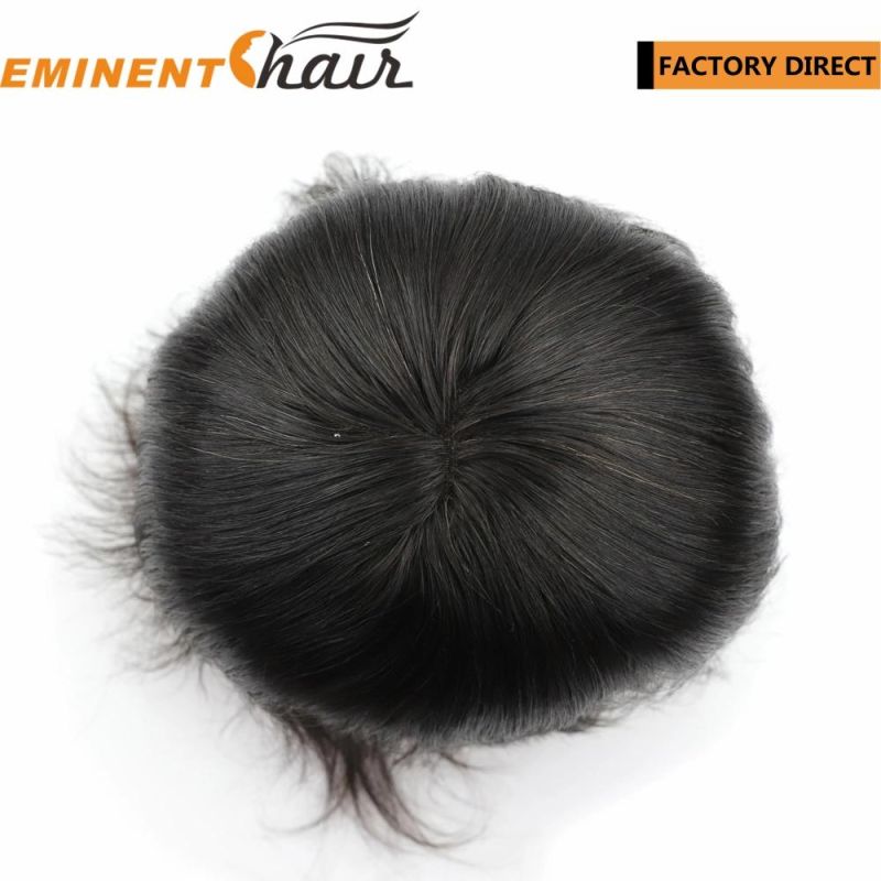 Lace Front Men′s Human Hair Toupee