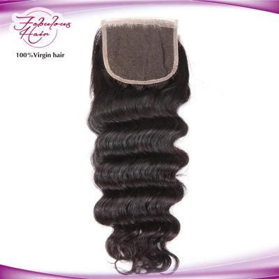 Brazilian Human Hair Lace Closure 4*4 Loose Curly for Girls