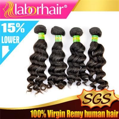 100% 9A Brazilian Deep Wave Virgin Human Hair Extensions Lbh 024
