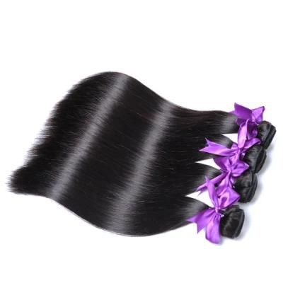 Thick Straight Brazilian Human Hair Weave Bundles 10-26inch Natural Color 1 Piece Non-Remy Hair Tissage Bresilienne 18inch