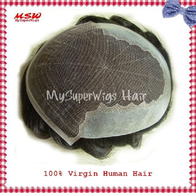 2022 A3-3 Base Design Fine Mono PU Perimeter Hairpieces