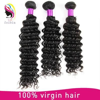 Cheap Brazilian Virgin Deep Wave Human Hair Extension Hair